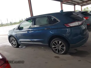 2016 Ford Edge Titanium with VIN 2FMPK3K92GBB76588, listed as a IAAI auction lot 40279879 with 116,293 mi miles. Bid and sale history available at carsss.com. Image 13.