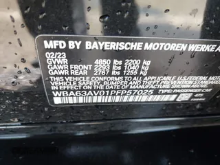 2023 BMW 4 Series 430i z VIN WBA63AV01PFP57025, wystawiony jako IAAI lot #42101068 z przebiegiem 28 514 mil mil oraz . Historia ofert i sprzedaży dostępna na DreamBid. Obrazek 9.