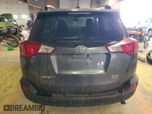 2014 Toyota RAV4 XLE with VIN JTMRFREV7ED095722, listed as a Copart auction lot 45107565 with 162,670 mi miles and Salvage Title. Bid and sale history available at DreamBid. Image 6.