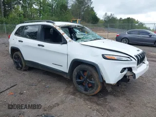 2017 Jeep Cherokee Sport with VIN 1C4PJLABXHW654557, listed as a IAAI auction lot 41925031 with 131,015 mi miles. Bid and sale history available at carsss.com. Image 1.