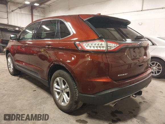 2015 Ford Edge SEL with VIN 2FMTK4J86FBC16473, listed as a IAAI auction lot 41700358 with 146,526 mi miles. Bid and sale history available at carsss.com. Image 3.