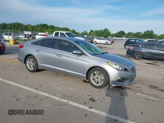 2016 Hyundai Sonata SE with VIN 5NPE24AF4GH275412, listed as a IAAI auction lot 39856508 with 46,938 mi miles and . Bid and sale history available at DreamBid. Image 1.
