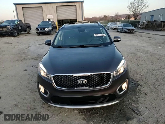 2017 Kia Sorento EX with VIN 5XYPHDA57HG307373, listed as a Copart auction lot 48811185 with 105,447 mi miles and Salvage Title. Bid and sale history available at DreamBid. Image 12.