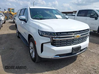2024 Chevrolet Suburban Premier with VIN 1GNSCFKD6RR304985, listed as a IAAI auction lot 42147814 with 34,650 mi miles. Bid and sale history available at carsss.com. Image 1.