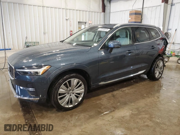 2022 Volvo XC60 Inscription z VIN YV4062RL1N1986970, wystawiony jako Copart lot #47818515 z przebiegiem 44 608 mil mil oraz Szkoda całkowita • Salvage title. Historia ofert i sprzedaży dostępna na DreamBid. Obrazek 1.