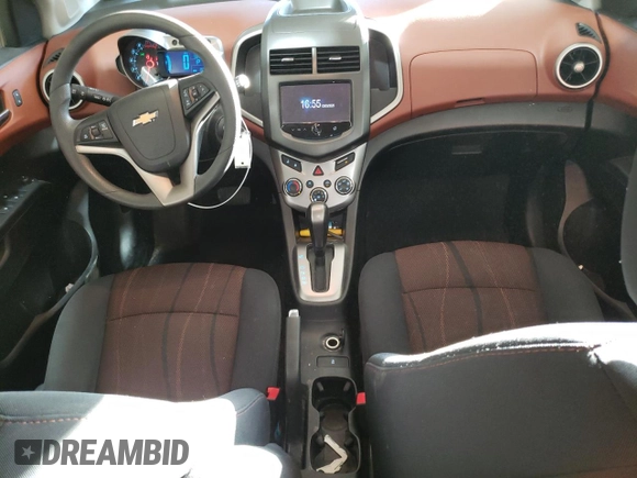 2016 Chevrolet Sonic LT with VIN 1G1JC6SB1G4164737, listed as a Copart auction lot 47288665 with 80,535 mi miles and Salvage Title. Bid and sale history available at carsss.com. Image 8.