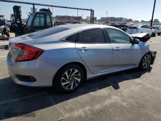 2016 Honda Civic Sedan EX with VIN 2HGFC2F77GH563247, listed as a Copart auction lot 46905325 with 77,195 mi miles and Salvage Title. Bid and sale history available at carsss.com. Image 3.