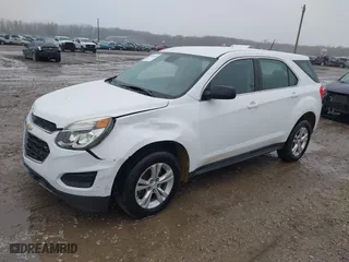 2017 Chevrolet Equinox LS with VIN 2GNALBEKXH1593410, listed as a IAAI auction lot 41844696 with 170,790 mi miles. Bid and sale history available at carsss.com. Image 2.