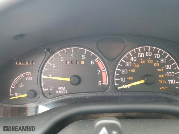 1997 Pontiac Grand Am SE with VIN 1G2NE52T4VC747929, listed as a Copart auction lot 43959975 with 142,673 mi miles and Salvage Title. Bid and sale history available at carsss.com. Image 9.