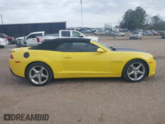 2015 Chevrolet Camaro LT with VIN 2G1FF3D38F9214336, listed as a IAAI auction lot 41815037 with 84,049 mi miles. Bid and sale history available at carsss.com. Image 13.
