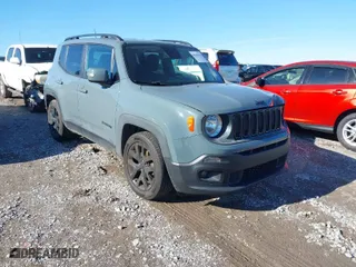 2018 Jeep Renegade Altitude with VIN ZACCJABB8JPG97279, listed as a IAAI auction lot 41347273 with 144,293 mi miles. Bid and sale history available at carsss.com. Image 1.