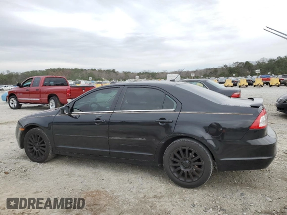 2009 Mercury Milan Premier with VIN 3MEHM08179R617573, listed as a Copart auction lot 44771524 with 161,576 mi miles and Salvage Title. Bid and sale history available at carsss.com. Image 2.