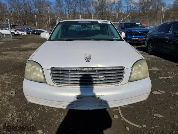 2004 Cadillac DeVille with VIN 1G6KD54Y34U223001, listed as a Copart auction lot 46327365 with 0 mi miles and Salvage Title. Bid and sale history available at carsss.com. Image 5.