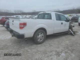 2010 Ford F-150 XL with VIN 1FTEX1CW9AFC75002, listed as a Copart auction lot 45695925 with 175,102 mi miles and Salvage Title. Bid and sale history available at carsss.com. Image 3.