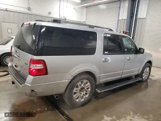 2011 Ford Expedition EL Limited with VIN 1FMJK2A53BEF57779, listed as a Copart auction lot 85595664 with 163,629 mi miles and Clean Title. Bid and sale history available at carsss.com. Image 3.
