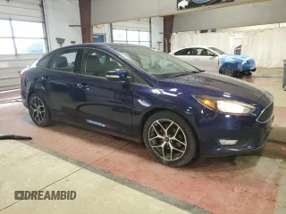 2017 Ford Focus SEL with VIN 1FADP3H22HL340125, listed as a Copart auction lot 51093205 with 81,157 mi miles and Salvage Title. Bid and sale history available at carsss.com. Image 4.