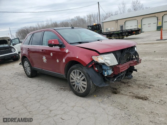 2009 Ford Edge Limited with VIN 2FMDK39C59BA87220, listed as a Copart auction lot 50958075 with 189,663 mi miles and Salvage Title. Bid and sale history available at carsss.com. Image 4.