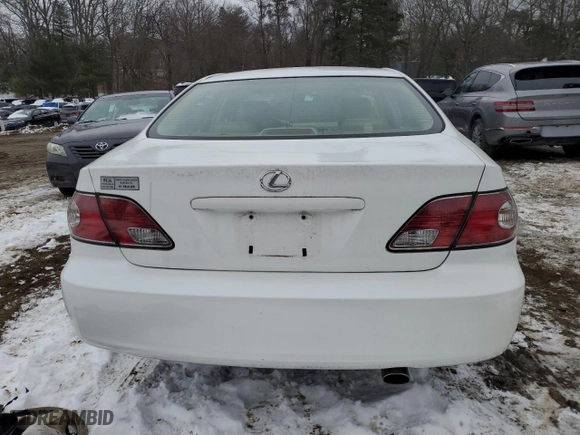 2003 Lexus ES 300 with VIN JTHBF30G330087143, listed as a Copart auction lot 45054935 with 204,917 mi miles and Clean Title. Bid and sale history available at carsss.com. Image 6.