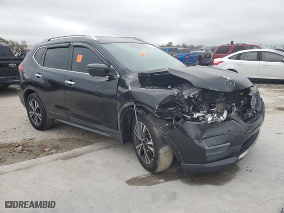 2019 Nissan Rogue SV with VIN JN8AT2MT3KW258867, listed as a Copart auction lot 45987135 with 80,758 mi miles and Non Repairable. Bid and sale history available at carsss.com. Image 4.