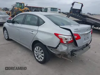 2019 Nissan Sentra S with VIN 3N1AB7APXKY421545, listed as a IAAI auction lot 41952926 with 81,856 mi miles. Bid and sale history available at carsss.com. Image 3.