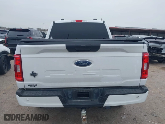 2021 Ford F-150 XL with VIN 1FTFW1E54MKD21620, listed as a IAAI auction lot 41583179 with 41,850 mi miles. Bid and sale history available at carsss.com. Image 16.