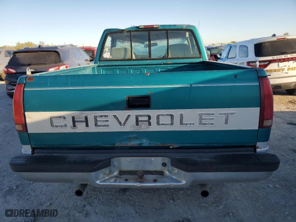 1994 Chevrolet C/K 1500 with VIN 1GCEK14K0RZ118348, listed as a Copart auction lot 74005664 with 126,120 mi miles and Salvage Title. Bid and sale history available at carsss.com. Image 10.