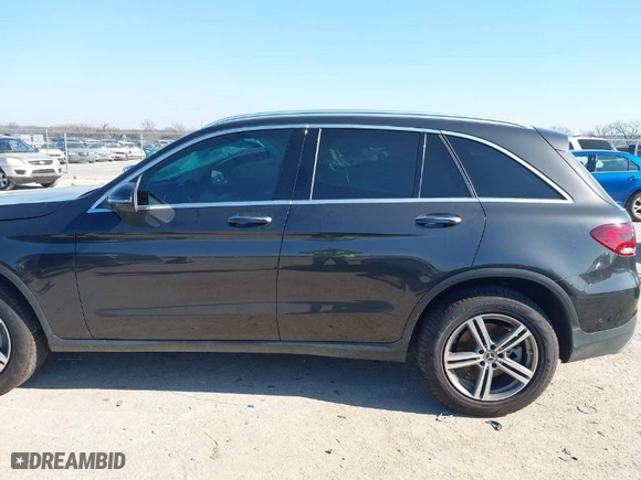 2021 Mercedes-Benz GLC with VIN W1N0G8DB7MV265036, listed as a IAAI auction lot 41232334 with 55,638 mi miles. Bid and sale history available at carsss.com. Image 14.