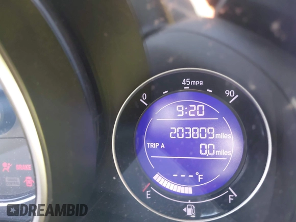 2016 Honda Fit EX with VIN JHMGK5H79GX044411, listed as a IAAI auction lot 41980039 with 203,809 mi miles and . Bid and sale history available at DreamBid. Image 7.