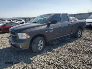 2018 Ram 1500 Express with VIN 1C6RR7FT4JS192799, listed as a Copart auction lot 59143985 with 110,694 mi miles and Salvage title. Bid and sale history available at DreamBid. Image 1.