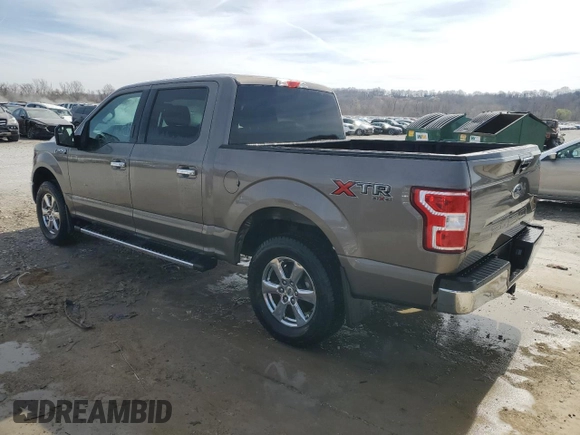 2018 Ford F-150 XL with VIN 1FTEW1EBXJFD65059, listed as a Copart auction lot 49838415 with 58,129 mi miles and Salvage Title. Bid and sale history available at carsss.com. Image 2.