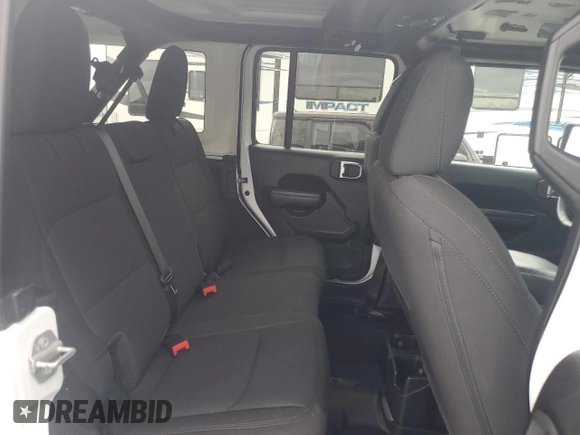 2021 Jeep Wrangler Unlimited Willys with VIN 1C4HJXDN9MW509795, listed as a Copart auction lot 51667375 with 53,473 mi miles and Salvage Title. Bid and sale history available at DreamBid. Image 10.