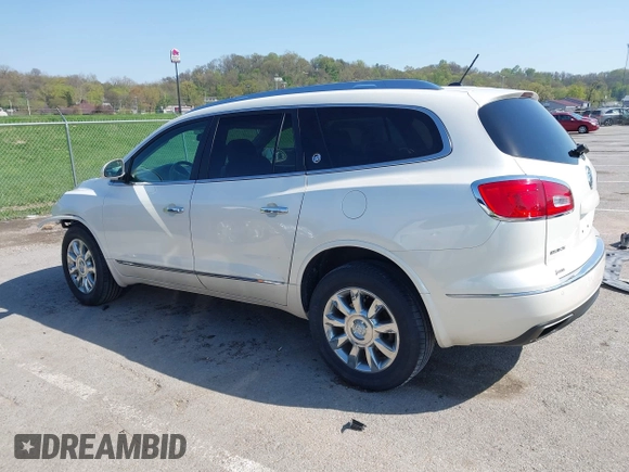2014 Buick Enclave Leather with VIN 5GAKRBKD8EJ190580, listed as a IAAI auction lot 42016183 with 183,278 mi miles and . Bid and sale history available at DreamBid. Image 15.