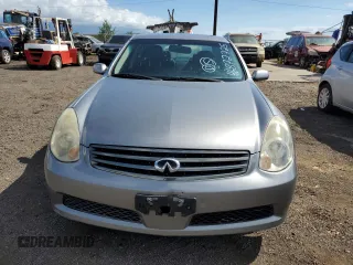 2006 Infiniti G35 with VIN JNKCV51E66M505949, listed as a Copart auction lot 46872725 with 150,243 mi miles and Salvage Title. Bid and sale history available at DreamBid. Image 5.