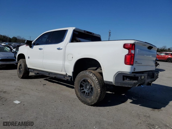 2019 Chevrolet Silverado 1500 LTZ with VIN 3GCUYGEL5KG262794, listed as a Copart auction lot 48676305 with 79,811 mi miles and Salvage Title. Bid and sale history available at carsss.com. Image 2.