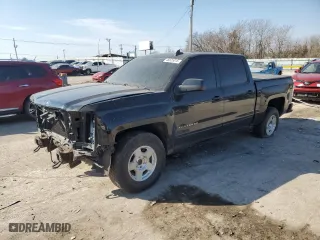 2015 Chevrolet Silverado 1500 LT with VIN 3GCUKRECXFG393139, listed as a Copart auction lot 46625015 with 111,101 mi miles and Salvage Title. Bid and sale history available at carsss.com. Image 1.