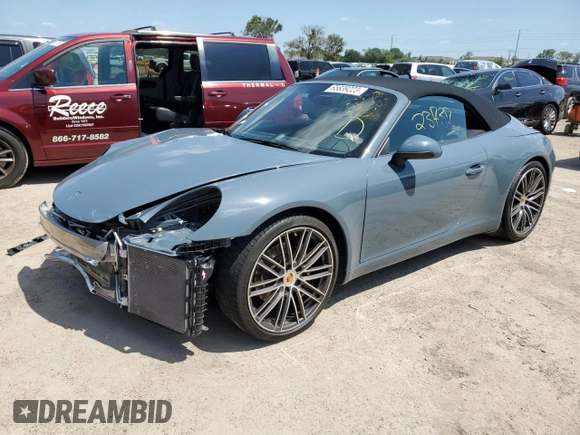 2017 Porsche 911 Carrera with VIN WP0CA2A90HS142156, listed as a Copart auction lot 65839223 with 23,737 mi miles and . Bid and sale history available at DreamBid. Image 1.