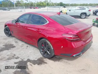 2023 Genesis G70 3.3T z VIN KMTG54TE8PU108661, wystawiony jako IAAI lot #42092600 z przebiegiem 35 992 mil mil oraz . Historia ofert i sprzedaży dostępna na DreamBid. Obrazek 12.