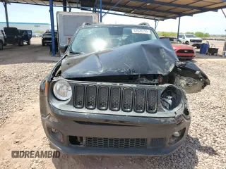 2017 Jeep Renegade Altitude with VIN ZACCJABB4HPF44621, listed as a Copart auction lot 63526195 with 96,485 mi miles and Salvage title. Bid and sale history available at DreamBid. Image 5.