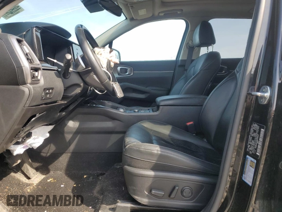 2021 Kia Sorento EX with VIN KNDRH4LG2M5033557, listed as a Copart auction lot 48209075 with 57,705 mi miles and Salvage title. Bid and sale history available at DreamBid. Image 7.