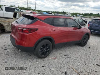 2022 Chevrolet Blazer LT with VIN 3GNKBHR46NS123137, listed as a Copart auction lot 57563955 with 38,510 mi miles and Salvage title. Bid and sale history available at DreamBid. Image 3.