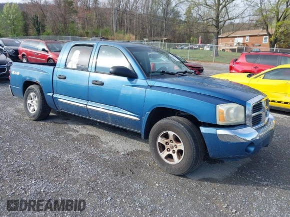 2006 Dodge Dakota Laramie with VIN 1D7HW58N26S524235, listed as a IAAI auction lot 41920951 with 161,689 mi miles and . Bid and sale history available at carsss.com. Image 1.