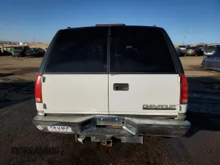 1999 Chevrolet Suburban with VIN 1GNEC16R2XJ376901, listed as a Copart auction lot 41872865 with 210,208 mi miles and Salvage Title. Bid and sale history available at carsss.com. Image 6.