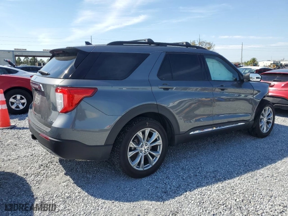 2023 Ford Explorer XLT with VIN 1FMSK8DH4PGB31382, listed as a Copart auction lot 47309625 with 12,657 mi miles and Salvage Title. Bid and sale history available at carsss.com. Image 3.