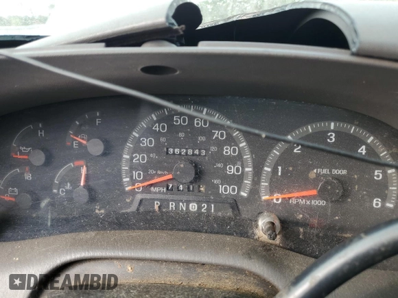 1997 Ford F-150 with VIN 1FTEF18L9VLA67971, listed as a Copart auction lot 49060875 with 362,843 mi miles and Salvage title. Bid and sale history available at DreamBid. Image 9.