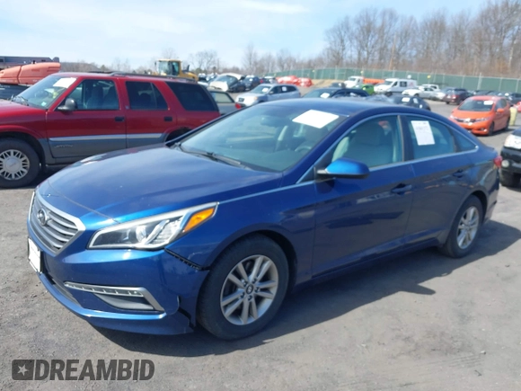 2015 Hyundai Sonata SE z VIN 5NPE24AF7FH158728, wystawiony jako IAAI lot #41841372 z przebiegiem 128 948 mil mil oraz . Historia ofert i sprzedaży dostępna na DreamBid. Obrazek 17.