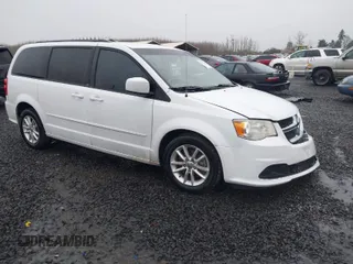2014 Dodge Grand Caravan SXT z VIN 2C4RDGCG2ER103396, wystawiony jako IAAI lot #41732243 z przebiegiem 189 739 mil mil oraz . Historia ofert i sprzedaży dostępna na DreamBid. Obrazek 1.