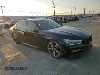 2017 BMW 7 Series 750i with VIN WBA7F0C57HGM21136, listed as a Copart auction lot 88525335 with 102,508 mi miles and Salvage title. Bid and sale history available at DreamBid. Image 11.