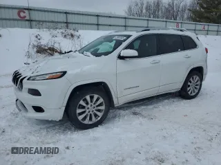 2017 Jeep Cherokee Overland with VIN 1C4PJMJS7HW575837, listed as a Copart auction lot 45963695 with 150,209 mi miles and Clean title. Bid and sale history available at DreamBid. Image 1.
