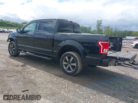 2017 Ford F-150 XL with VIN 1FTEW1EF3HFC74969, listed as a IAAI auction lot 42342096 with 105,624 mi miles and . Bid and sale history available at DreamBid. Image 3.