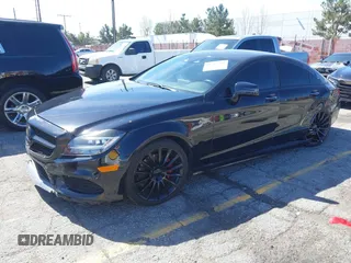 2016 Mercedes-Benz CLS with VIN WDDLJ6FB1GA162459, listed as a IAAI auction lot 41712404 with 132,570 mi miles. Bid and sale history available at carsss.com. Image 2.